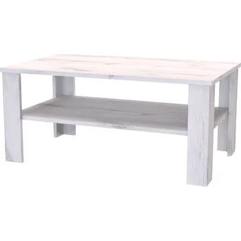 Konferenční stolek NÁBYTEK MIKULÍK s.r.o. PONY - konferenční stolek 100/120 x 60cm Šířka: 120cm, Výška: 45cm, Dekor: olše Šířka: 120, Výška: 52, Dekor: dub bělený