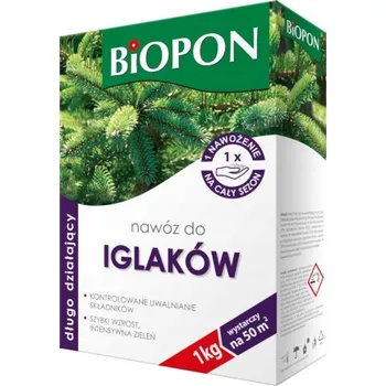 Hnojivo BOPON Dlouhodobě působící hnojivo pro jehličnany Biopon 1 kg