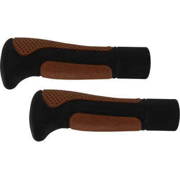 grip Gripy na kolo H-rocks GRIPY NA ŘIDÍTKA KOLA HNĚDÉ 138 mm