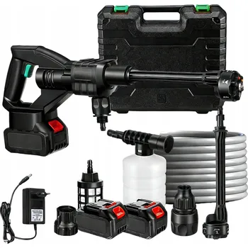 Vysokotlaký čistič AKUMULÁTOROVÁ TLAKOVÁ MYČKA VYSOKÝ VÝKON BEZDRÁTOVÁ A PŘENOSNÁ