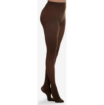 Dámské legíny DOMYOS Dívčí taneční punčochy 6 LET KAŠTANOVÁ