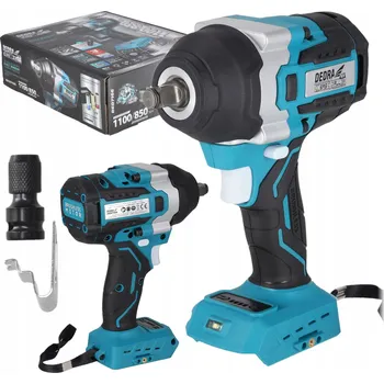 Akumulátorový rázový utahovák DEDRA DED7166 SAS+ALL 18V 1100Nm HEX 1/2" - 1/4"