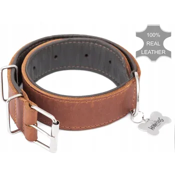 Obojek pro psa Kožený obojek pro psa Hobbydog vel. XXL