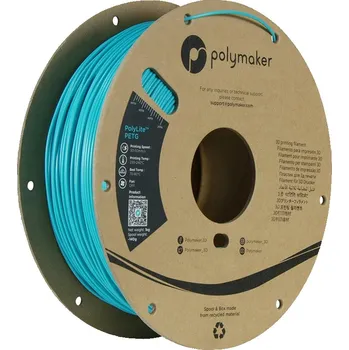 Filament Polymaker PolyLite PETG Teal (Modrá Zelená)