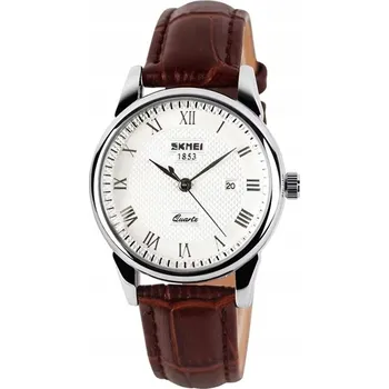 Hodinky Dámské hodinky SKMEI skm.190581c.wm analogové, kožený řemínek, datumovka, klasické