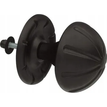 Dveřní kování Klika ke dveřím interiérovým AMIG Krátká, Štítek kulatý