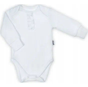 Kojenecký body Body s dlouhým rukávem pro dívku Nicol, vel.