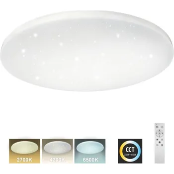 LED stropní svítidlo - IPOLY 80W CCT + ovladač, Trixline TR-603C