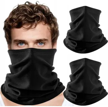 Šála 2 ks Pánský NÁKRČNÍK šála s FLEECEM teplý MODNÍ elegantní