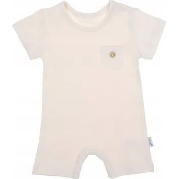 Kojenecký overall Chlapecký overal světle béžový Nicol, vel. 74