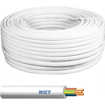 elektrický kabel Instalační kulatý kabel YDY NKT 3 x 1,5