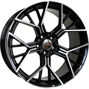 Disk Alu kola Racing Line A5602, 20x8.5 5x112 ET25, černá + leštění