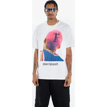 Pánská móda Tričko Urban Classics Power Forward Oversize Tee White L