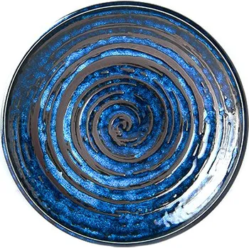Talíř Mělký talíř Copper Swirl 20 cm MIJ