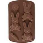 forma ZAJÍČCI 3ks 21x13,5x1,5cm silikon HN
