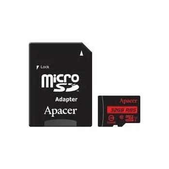 Paměťová karta Apacer paměťová karta Secure Digital, 32GB, micro SDHC, AP32GMCSH10U5-R, UHS-I U1 (Class,rychlé dodání