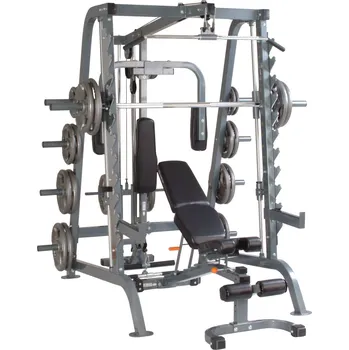 Impulse Multipress + posilovací lavice + zátěžový sloupec 90 kg