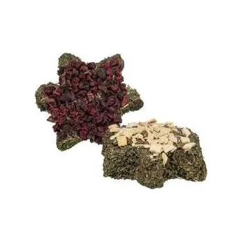 Pro hlodavce Xmas star, petrželové hvězdičky s pastinákem/řepou [12 ks], á 80 g,rychlé dodání