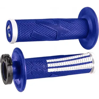 Chránič řídítek pro čtyřkolku ODI GRIPS PRO MX Lock-on v2 EMIG 4-Stroke Blue/White H36EPUW