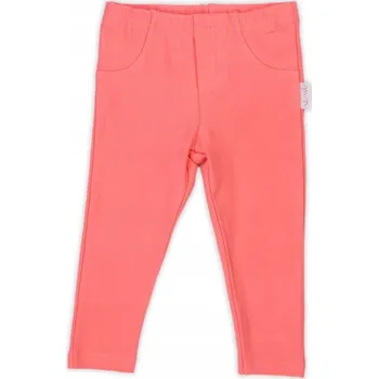 Teplákové legíny pro holčičku korálové Nicol, vel. 68