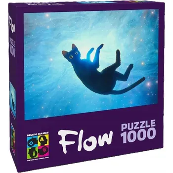 Puzzle PUZZLE 1000 FLOW: ČERNÁ KOČKA GRANNA