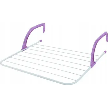 Sušák na prádlo Sušák na prádlo na vanu, skládací, 63x49x17 cm