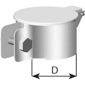 Výfukový systém Destova klapka, koncova trubka DINEX DIN98421