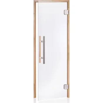 Andres dveře do sauny čiré Premium 7x20 olše