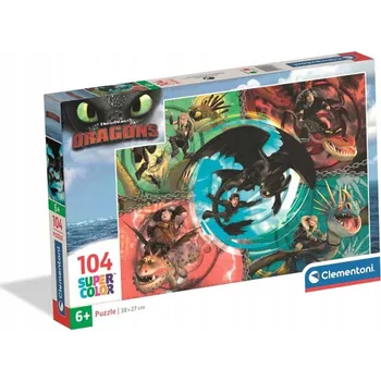 Puzzle Clementoni Puzzle 104 dílků Puzzle 10 4 díly Trenér draků