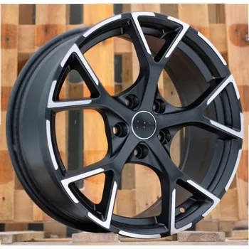Disk Alu kola Racing Line 3S5997, 18x8 5x112 ET40, černá matná + leštění