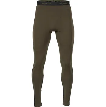 Pánské termo spodky Pánské vyhřívané spodky Härkila Heat Long Johns Willow Green/Black 2XL