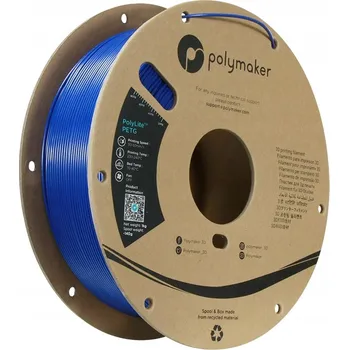 Filament Filament Polymaker PolyLite PETG 1,75mm 1kg - Modrá