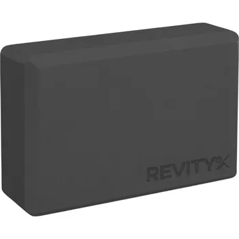 REVITY Pěnový blok na jógu EVA hab - 1 ks NO SIZE ČERNÁ