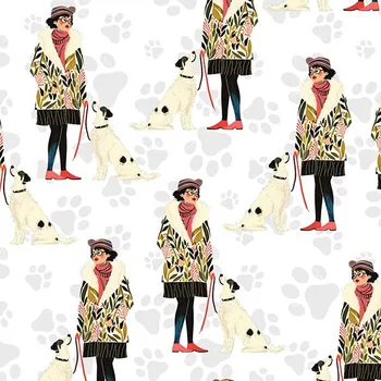 Zbytek - Designová podšívka na procházce se psem