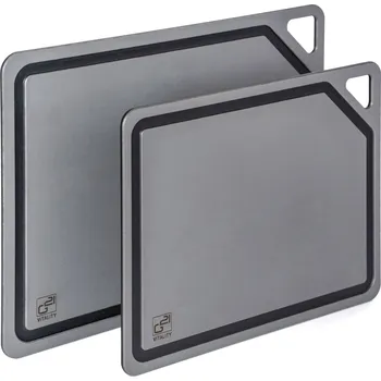 Kuchyňské prkénko G21 EcoCut 6354321 grafitové 2 ks