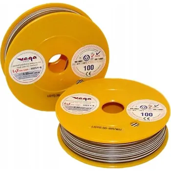 elektrický kabel Kabel LGY/H05V-K 0,50 mm2 100m Hnědo-Bílý