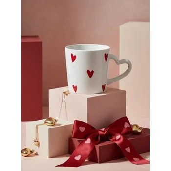 Sinsay - Hrnek s valentýnským motivem - bílá - 366GJ-00X - 366GJ-00X-ONE