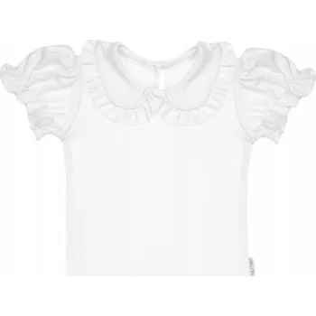 Dámská halenka Dívčí halenka s krátkým rukávem a límečkem Nicol, vel.