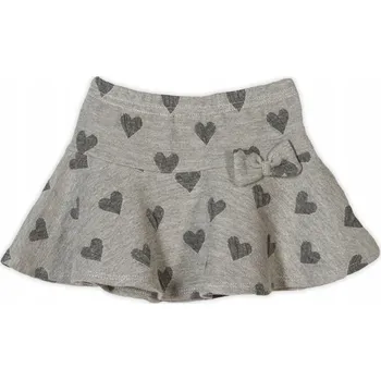 Dívčí sukně Dívčí šedá sukně s mašlí Nicol, vel. 56