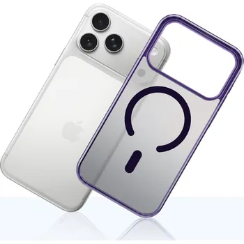 Pouzdro na mobilní telefon Apple iPhone 17 Pro - 3mk Frosty MagCase Purple