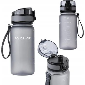 Láhev Filtrační láhev Aquaphor City 0,35 l stříbrná/šedá