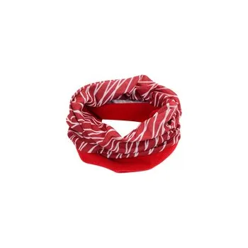 Šátek Sportovní šátek s flísem SULOV®, červeno-bílý