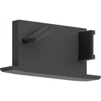 Příslušenství pro LED osvětlení Záslepka KLUŚ MICRO-30DEG-K-L pro LED hliníkové profily černá