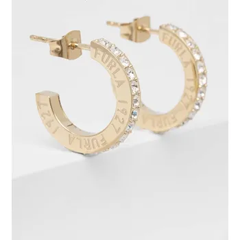 Módní doplněk Náušnice Furla WJ00169.K21000.OR000 zlatá GLD, vel. ONE SIZE