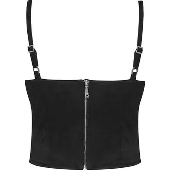 Guess Top W6RH03 WJ472 Černá Slim Fit XXL