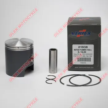 Píst motoru Píst Vertex APRILIA TUAREG 125, litinový válec (53,95mm=nominální) (Píst Vertex APRILIA TUAREG 125, litinový válec (53,95mm=nominální))