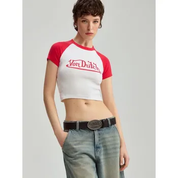 Oblečení a móda Krátké tričko s&nbsp;potiskem Von Dutch - XS - House - bílý - 888FP-00X