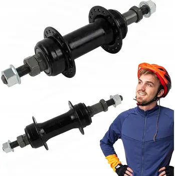 Náboj kola Zadní náboj černý pro šroubovací vícekolečko 36 děr 3/8 37136