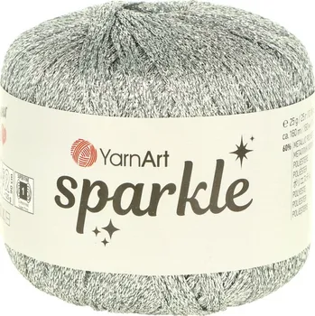 Příze YarnArt Sparkle 1300 stříbrná