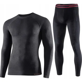 TERMOAKTIVNÍ PRÁDLO BRUBECK PÁNSKÝ SET ACTIVE WOOL MERINO VLNA | L